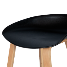 Бар стол PALMIRA - черен