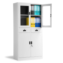 Метален шкаф Carmen CR 1247 JZ - сив