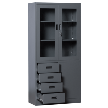 Метален шкаф Carmen CR-1278 E J SAND - графит