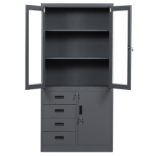 Метален шкаф Carmen CR-1278 E J SAND - графит