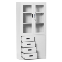 Метален шкаф Carmen CR-1278 J - сив