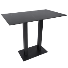 Бар маса NOWE - черна