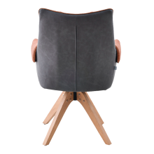 Трапезен стол NOVARA - оранжев