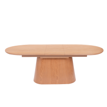 Разтегателна трапезна маса MINEROS - ясен