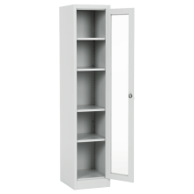 Метален шкаф Carmen CR-1001 J - сив Метален шкаф Carmen CR-1001 J - сив