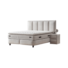 Тапицирана спалня с матрак ASTORIA 160 x 200 - перла 01 Тапицирана спалня с матрак ASTORIA 160 x 200 - перла 01