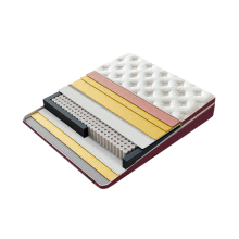 Тапицирана спалня с матрак MINI PUZZLE 160 х 200 - бордо 59 Тапицирана спалня с матрак MINI PUZZLE 160 х 200 - бордо 59